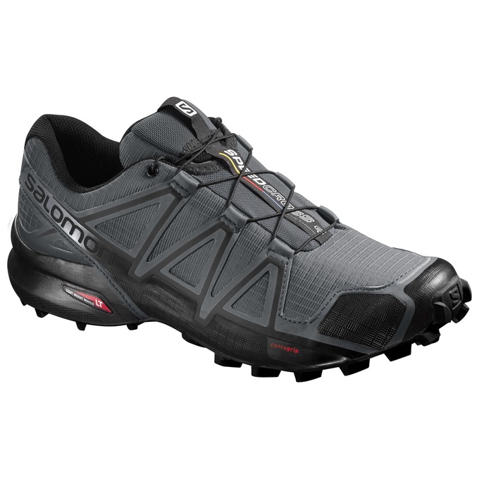 Zapatillas Trail Running Salomon Hombre Gris / Negras - Salomon Argentina SPEEDCROSS 4 ,527436-TLR